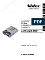 Modules MDX - Leroy Somer - 2017