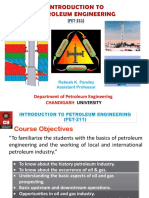 Chandigarh Department of Petroleum Engineering: University