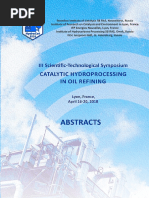 Catalytic Hydroprocessing in Oil Refining