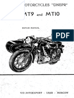 Dnepr Mt9 Mt10 Repair Manual GB