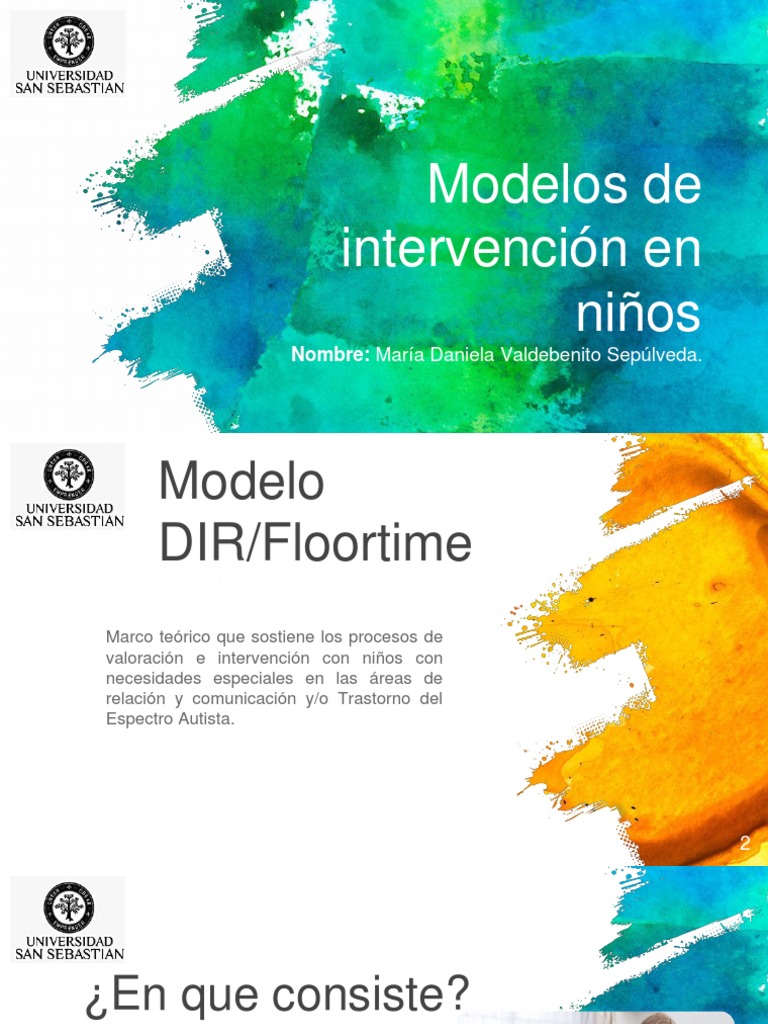 Intervención DIR/Floortime en Autismo | PDF | Reforzamiento | Desorden ...