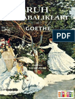 Goethe Ruh Akrabalıkları 