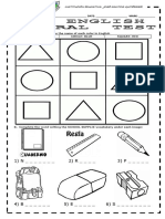 School supplies and family members worksheet