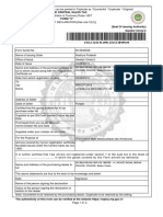 The Central Sales Tax Form "C"