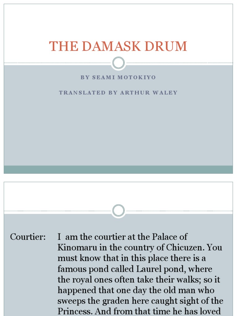 The Damask Drum PDF
