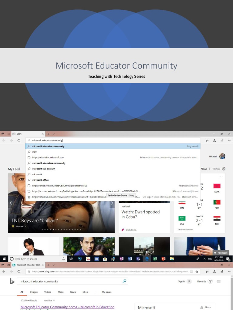 2018 Microsoft Educator Community | PDF