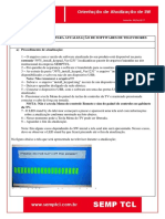 Orientação - Atualização de SW - 3975