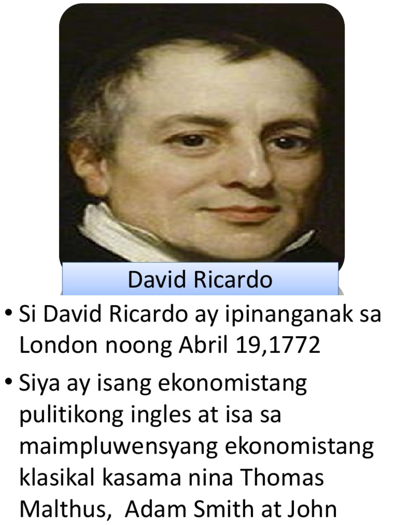 David Ricardo | PDF