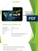 Materi-1 'Pengantar Kuliah TM & Pengantar Dasar Multimedia'