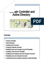 Domain Controller and Active Directory