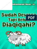 Sudah Dewasa Tapi Belum Di Aqiqah