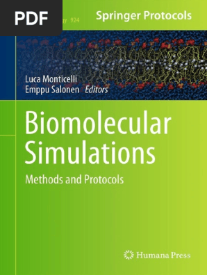 Biomolecular Simulations Methods and Protocols | PDF | Ab