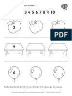 Number Work Program-Worksheet 3 PDF