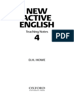 NEW Active English 4: Teaching Notes