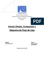 Monografía Interés Simple, Compuesto y Diagrama de Flujo de Caja 5