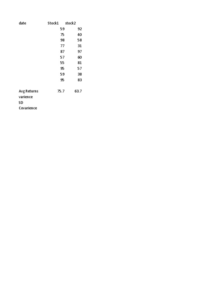 Book1 Excel | PDF