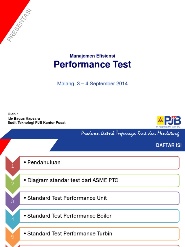 Performance Testing at PT GBT Prabumulih | PDF | Boiler | Hvac