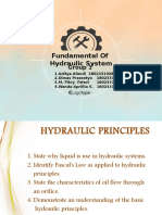Fundamental of Hydraulic System: Group 1