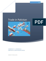 Trade in Pakistan: Submitted To: Sir Imam Ali
