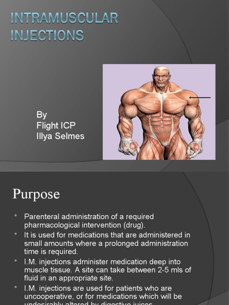 IM Injection Guidelines and Safety Tips | PDF | Injection (Medicine ...