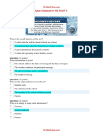 Quiz Summative M1 86,67%: Question 1 (1 Point)