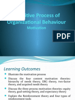 Cognitive Process of Organizational Behaviour: Motivation