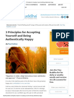 Principles Accepting Yourself