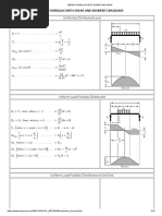 Roark's Formulas for Stress and Strain | PDF | Beam (Structure) | Bending