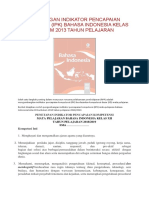 Pengembangan Indikator Pencapaian Kompetensi B.ind Xii