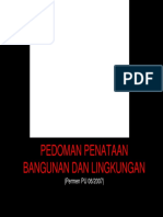 PEDOMAN PENATAAN BANGUNAN DAN LINGKUNGAN Berdasarkan Permen PU No. 06 Th. 2007.pdf