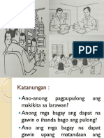 Katitikan NG Pulong at Memorandum, Agenda