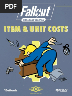 Fallout RPG - Character Sheet | PDF | Role Playing Games