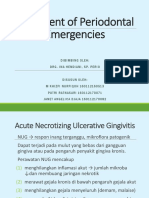 Treatment of Periodontal Emergencies