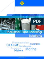 Industrial Pipe Marking Solutions: Oil & Gas