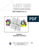 Module 2 - Quadratic Functions