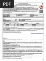 Irctcs E-Ticketing Service Electronic Reservation Slip (Personal User)