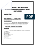 Intro Mechatronics Lab Components