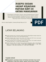 Persepsi Bidan Terhadap Kejadian Kematian Bayi Di Kecamatan MGRN