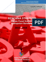 Rencana Strategis Kabupaten Bandung Tahun 2015 2019