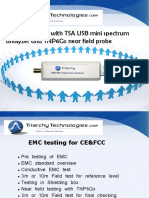 EMC Pre Testing With TSA USB Mini Spectrum Analyzer