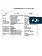 Tentatif Program Perkhemahan Pergerakan