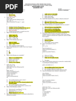 Diagnostic Test Java Programming