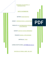 Distribución de frecuencias y sus gráficas en Ingeniería Agroindustrial