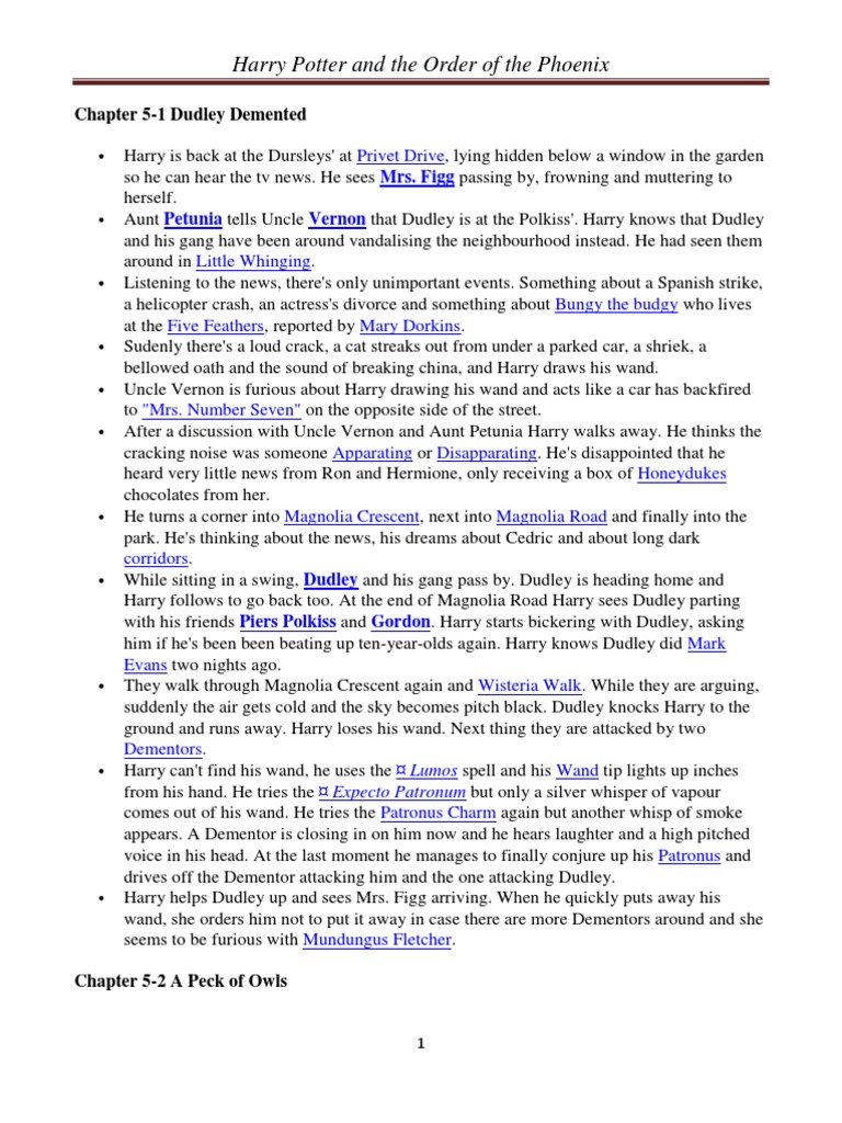 Order of The Phoenix | PDF | Fantasy Novels