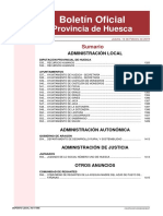 Bases para 24 Bomberos en Diputacion de Huesca