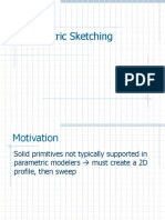 PM2 Parametric Sketching