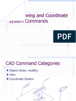 CAD Viewing and Coordinate System Commands