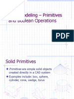 GM4 Solid Modeling - Primitives and Boolean Operations.ppt