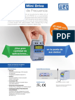 CFW100 Mini Drive - Convertidor de Frecuencia PDF