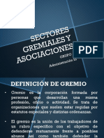 Presentacion Sectores Gremiales